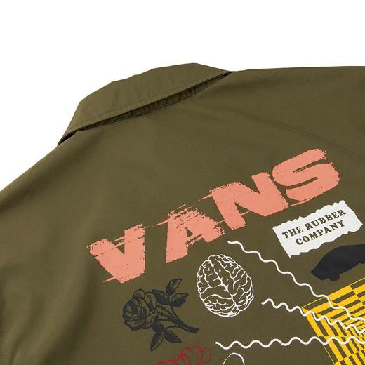 VANS军绿色美式复古男女情侣夹克VN0A5H8RKCZ 商品图3