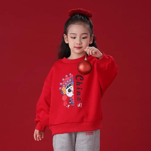 龙之涵2022新年款年服专场 国潮卫衣卫裤毛衣 软壳防风衣 连帽加绒卫衣 棒球服棉衣 婴幼儿A类标准 商品图2