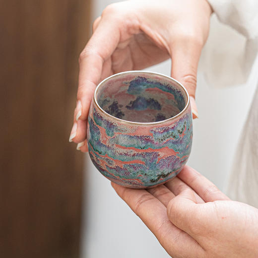 钧瓷敦煌釉茶器系列│“敦煌奇景”落入瓷，藏倾世浪漫，艺术收藏之选 商品图5