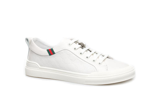 豪麟名鞋奥莱迪嘉男装牛皮革动感休闲鞋DJTHO21MX208白色  原价1660元 商品图0