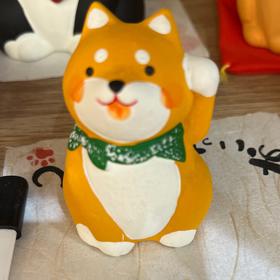 HUJI祤集摆件小小橘柴A