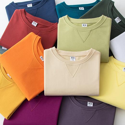 圆领卫衣定制工作服印logo团体工作服订制超市餐饮服务员工装上衣 商品图3