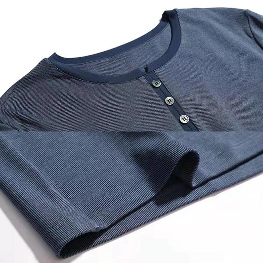 安莉芳旗下IVU男莫代尔圆领长袖睡衣可外穿家居上衣UL00060/裤子UL00061 商品图3