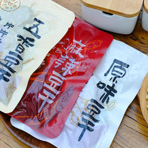 【一共8包豆干！】吃肉一样口感的豆干！手磨豆干地道鲜香无防腐剂无香精125g/袋2款口味组合可选一共8包天气热建议冷藏 商品图5