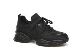 豪麟名鞋奥莱迪嘉女装织物时尚老爹鞋DJYSO21WX206黑色  原价1660元