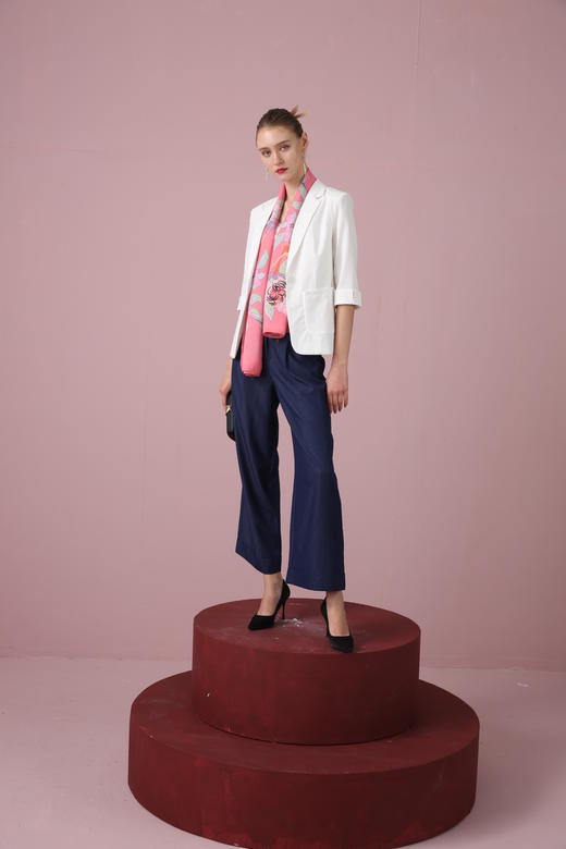 【伯妮斯茵】阔腿裤长裤3L5811 商品图4