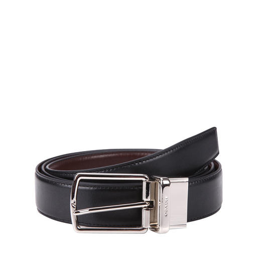 Coach 蔻驰 男士黑色牛皮腰带皮带 F65186AQO 商品图1