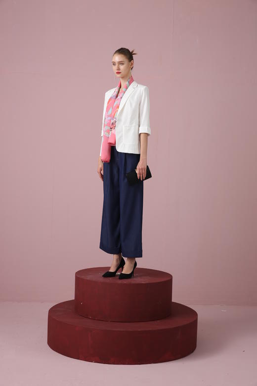 【伯妮斯茵】阔腿裤长裤3L5811 商品图3