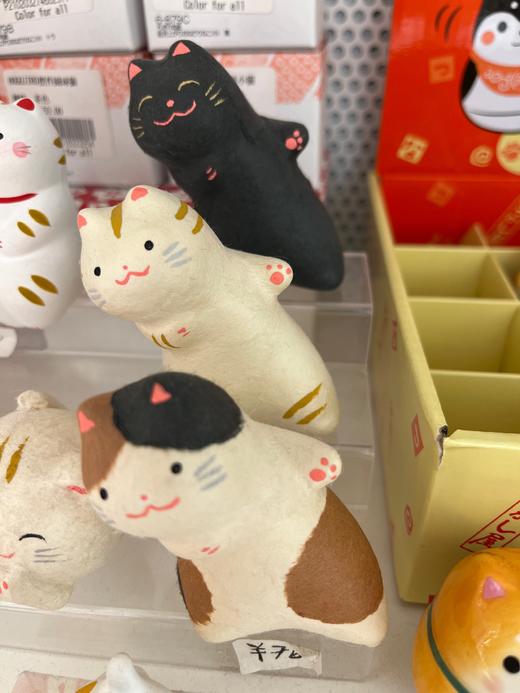 HUJI祤集摆件扶杯小猫 商品图0