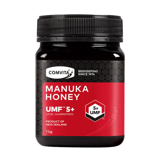 康维他(COMVITA)麦卢卡花蜂蜜(UMF5+)1000g（新西兰原装进口） 商品图0