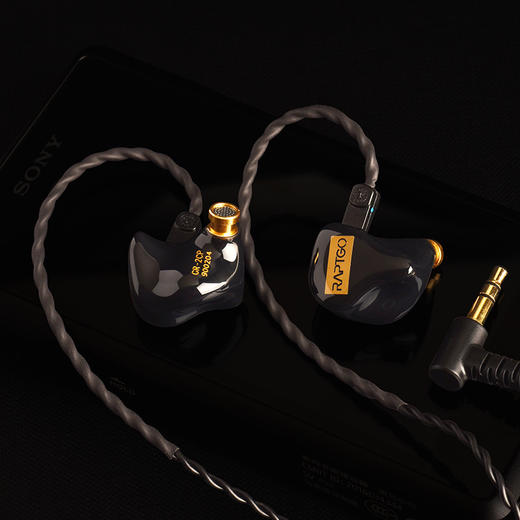 RAPTGO 楼氏动铁监听耳机入耳式有线耳机专业级降噪式耳机 HIFI发烧入两单元动铁 GR 2CP（赠天籁之音永久会员） 商品图2