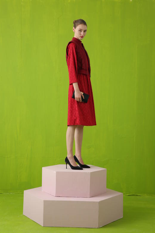 【伯妮斯茵】复古百搭马甲背心短外套 6A4155 商品图2