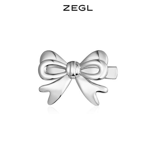 ZEGL设计师蝴蝶结发夹女后脑勺侧边发卡边夹2021年新款头饰发饰品 商品图0