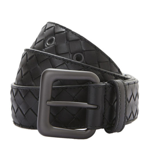 Bottega Veneta 葆蝶家 男士牛皮编织针扣皮带腰带 271932-V4650-1000 商品图1