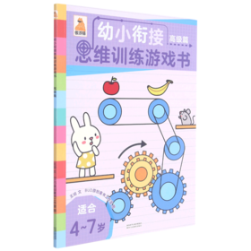 幼小衔接思维训练游戏书(高级篇适合4-7岁)