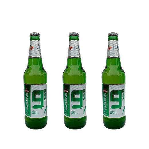 青岛冰爽9度啤酒500ml*12瓶 商品图0