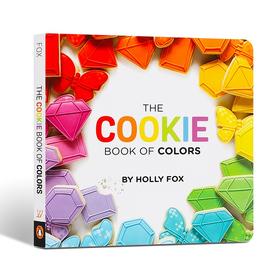 英文原版The Cookie Book of Colors饼干的颜色书低幼儿童颜色认知英语启蒙撕不烂纸板书图画书绘本Penguin Workshop正版进口童书