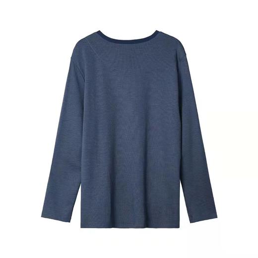 安莉芳旗下IVU男莫代尔圆领长袖睡衣可外穿家居上衣UL00060/裤子UL00061 商品图1