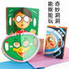 百变宝宝面具书全3册 奇妙趣洞洞书 幼儿启蒙认知翻翻早教书儿童绘本书籍0-1-2-3周岁一两岁宝宝撕不烂益智卡片婴儿奇妙触摸3d立体 商品缩略图4