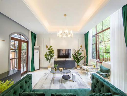 【大邑-190号北欧风温泉别墅】5房独栋花水湾温泉别墅，风格独特，超大花园泡池。ms 商品图0