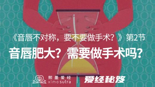 第2节 音唇肥大？需要做手术吗 商品图0