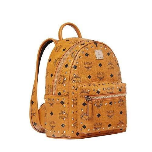 MCM/MCM 女士VISETOS涂层帆布logo印花双肩包 MMK 8AVE62 商品图7