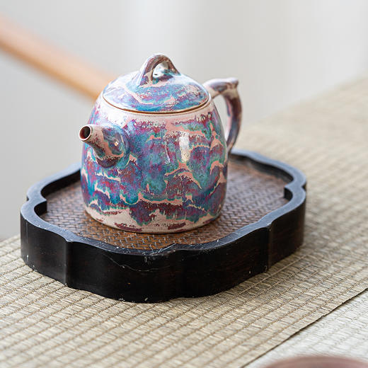 钧瓷敦煌釉茶器系列│“敦煌奇景”落入瓷，藏倾世浪漫，艺术收藏之选 商品图1