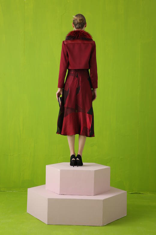 【《浪漫觉醒--离骚》~~胡绳纚纚  干练利落绵羊皮配高级醋酸  6P4159 商品图5