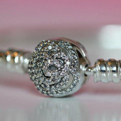 PANDORA/潘多拉女士925银美与野兽项链手镯 590748CZ 商品图9