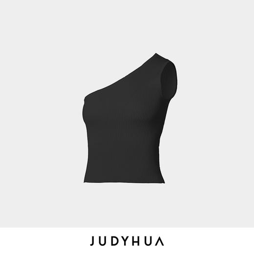 JUDYHUA 斜肩设计针织背心 商品图8