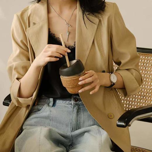 丽迪莎经典X型百搭风衣KK13W2129 商品图1