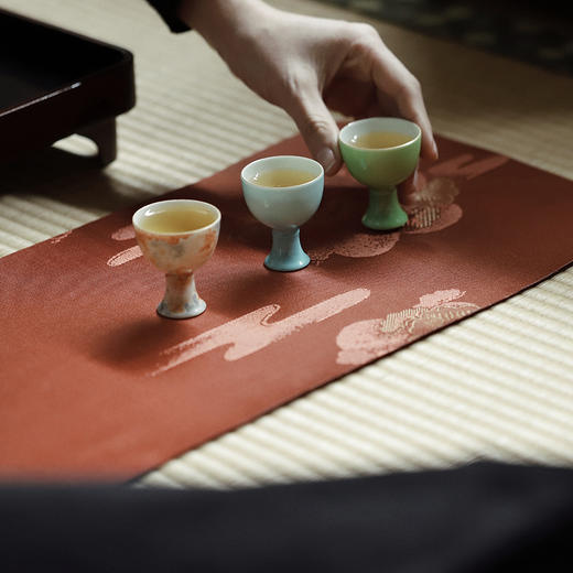 忘言造物 朝茶夜酒礼盒套组 7只锦盒版 容量22ml 高5cm 口径4cm 商品图3