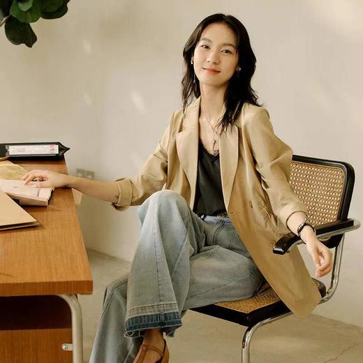 丽迪莎经典X型百搭风衣KK13W2129 商品图0