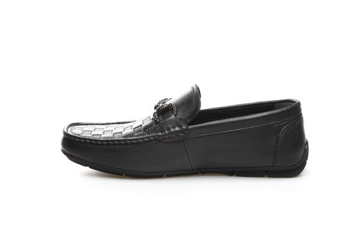 豪麟名鞋奥莱迪嘉男装牛皮革/滴胶商务皮鞋DJWTO21MS205黑色  原价1960元 商品图1