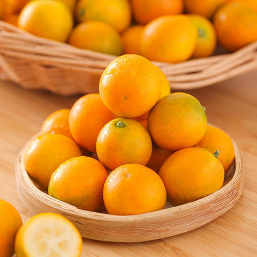 【年货节】【融安金桔】金桔界天花板来自广西融安核心产区|不酸麻、不苦涩，脆甜水嫩只采摘甜度大于20度的精品大果,净重约5斤 商品图1