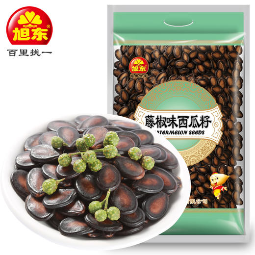 旭东中片2500g大包装藤椒味西瓜籽西瓜子零食坚果炒货年货食品 商品图1