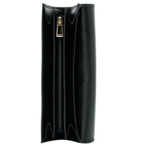 FURLA/芙拉 女士Saffiano皮革黑色长款钱包771766 商品图4