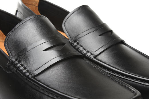 豪麟名鞋奥莱都彭男鞋牛皮革商务鞋E31112397黑色  原价3299元 商品图2