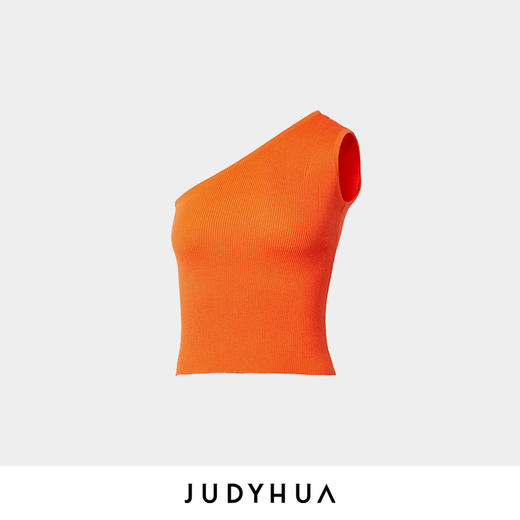 JUDYHUA 斜肩设计针织背心 商品图9