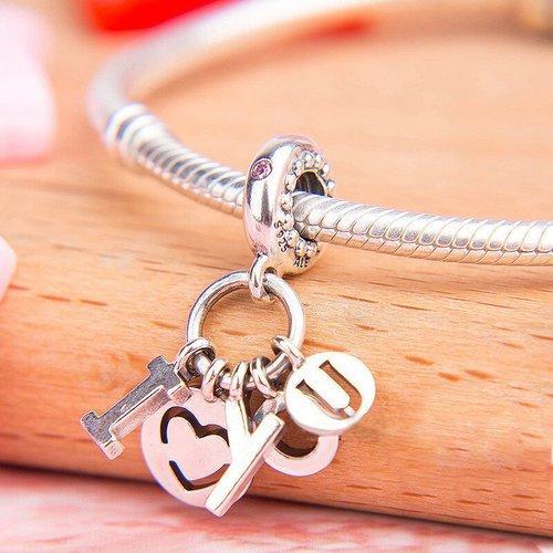 PANDORA/潘多拉女士925银LOVE字母吊坠796596FPC 商品图1