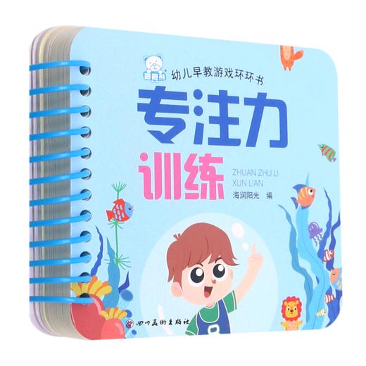 专注力训练/幼儿早教游戏环环书 商品图0
