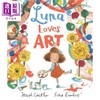 【中商原版】Fiona Lumbers:Luna Loves Art璐娜爱艺术 商品缩略图1