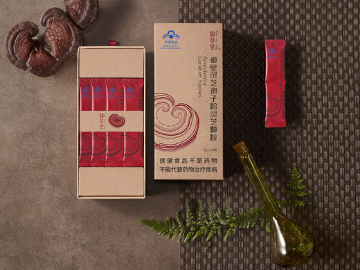 破壁灵芝孢子粉灵芝颗粒 (3gX30袋/盒） 商品图0