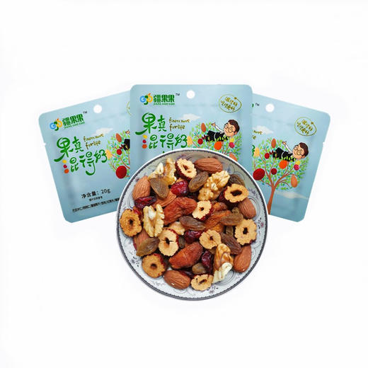 疆果果 每日坚果大礼包A款 20g*30包 新疆 商品图2