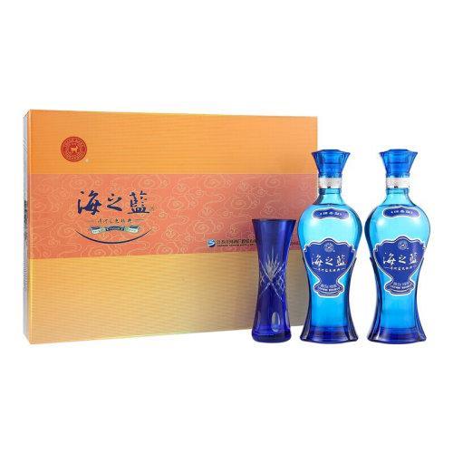 洋河蓝色经典 海之蓝 42度480ml*2瓶礼盒装 浓香型白酒 商品图1