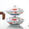 青花五彩鱼藻纹26头餐具 商品缩略图5