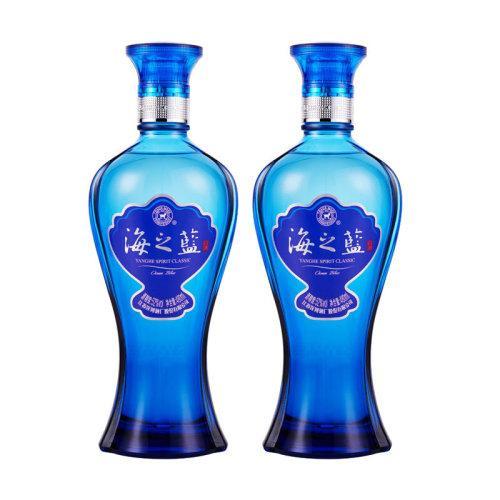 洋河蓝色经典 海之蓝 52度480ml*2瓶礼盒装 浓香型白酒 商品图2