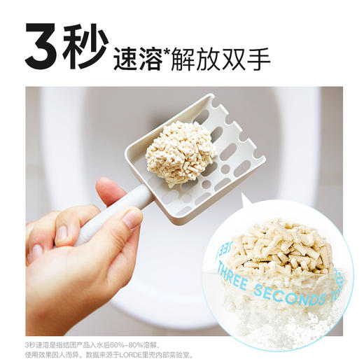 LORDE里兜原味豆腐猫砂 3mm2.6kg 商品图3