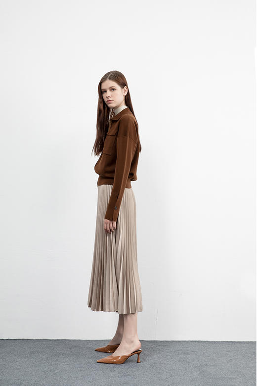 CARA时尚小香风针织开衫KB213MKC0601N1 商品图1