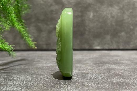 【御珠宫坊】碧玉黄财神牌 商品图5